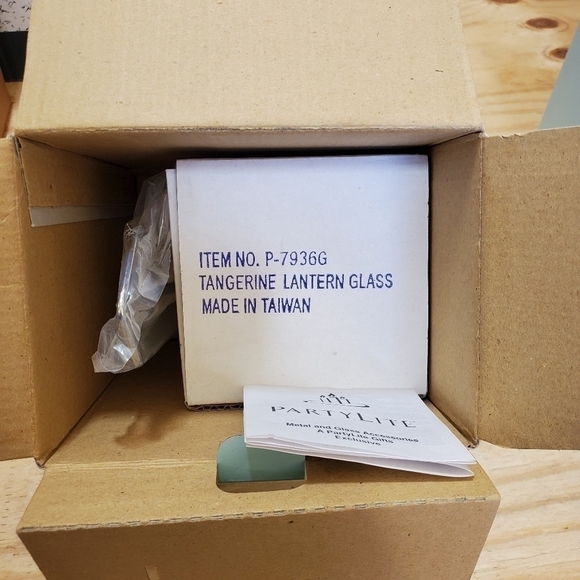 NIB Partylite Tangerine Tealight lantern P7936 (2 available) - Picture 4 of 7